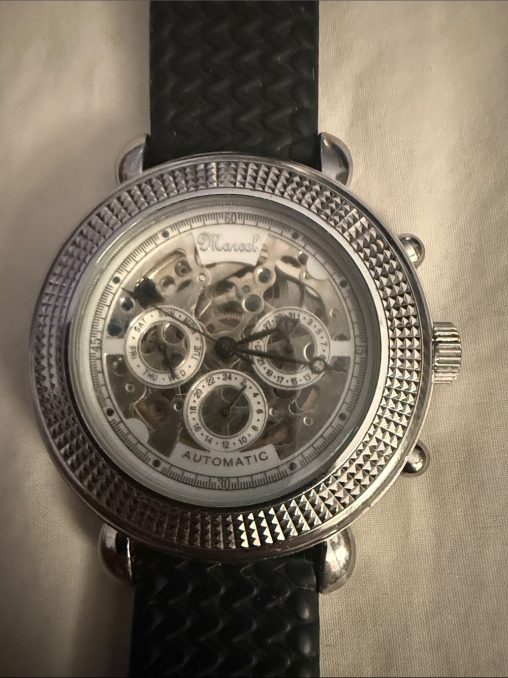 Stuhrling Original Mens Watch Alpine 4AT Automatic ST-90089 20 Jewels